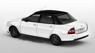Черно-белая Lada Priora будет продаваться без наценки
