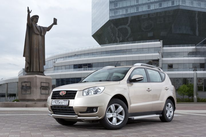 В октябре в России было продано 1376 автомобилей Geely