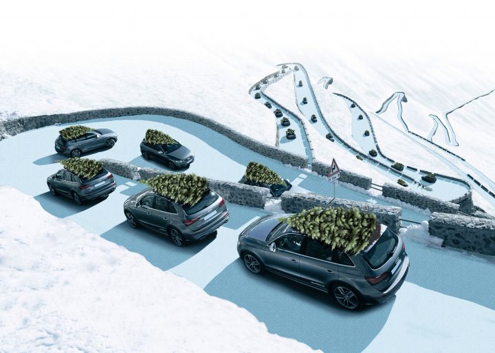 Ауди Центр Выборгский: 38 Audi по-новогоднему Ауди Центр Выборгский: 38 Audi по-новогоднему