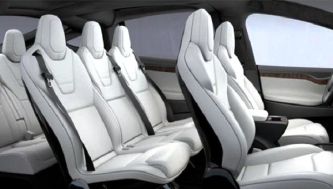 Новый кроссовер Tesla выйдет с «веганским интерьером» Новый кроссовер Tesla выйдет с «веганским интерьером»