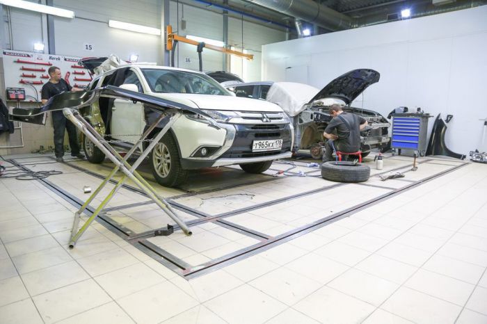 Цех кузовного ремонта Рольф Октябрьская