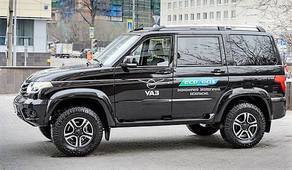 УАЗ выпустил тестовую версию Patriot с газовым двигателем