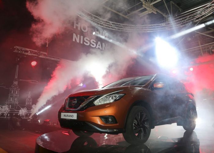 Завод Nissan в Санкт-Петербурге. Запуск нового Murano Завод Nissan в Санкт-Петербурге. Запуск нового Murano