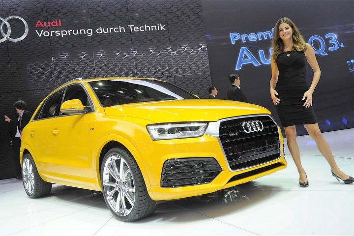 Кроссовер Audi Q3 нового поколения покажут в Париже