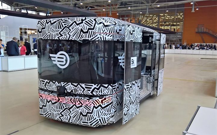 В Сочи покажут беспилотный автобус В Сочи покажут беспилотный автобус