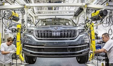 В Чехии начали сборку нового Skoda Kodiaq В Чехии начали сборку нового Skoda Kodiaq