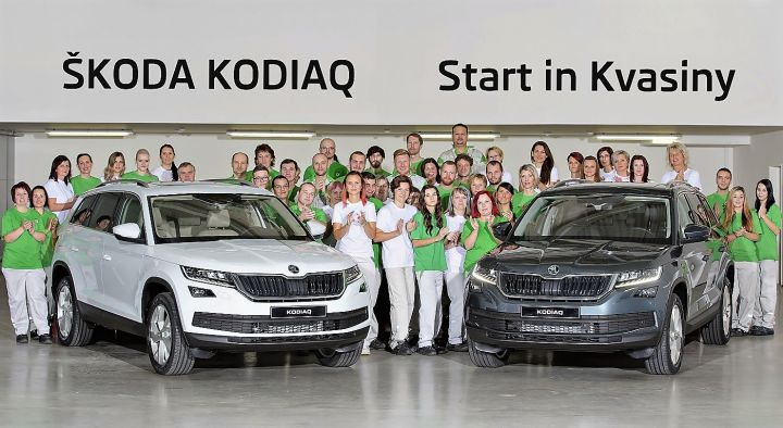 В Чехии начали сборку нового Skoda Kodiaq В Чехии начали сборку нового Skoda Kodiaq