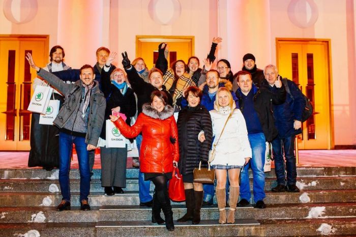 SKODA Superb и Ленинград в главной роли