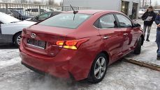 Продажи Hyundai снизились и в сети показали новый Solaris