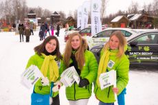 В Русской деревне «Шуваловка» весело встретили Весну со SKODA Wagner