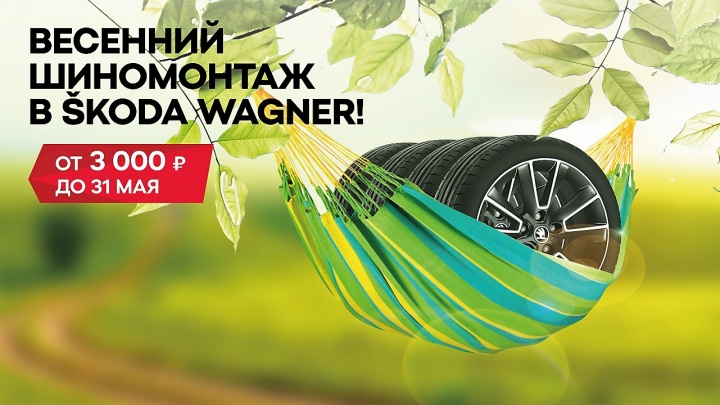 Официальные дилеры SKODA Wagner обеспечат выгодный весенний сервис! Официальные дилеры SKODA Wagner обеспечат выгодный весенний сервис!