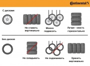 7 советов по хранению шин от Continental