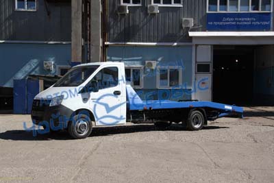 Газель Next с ломаной платформой