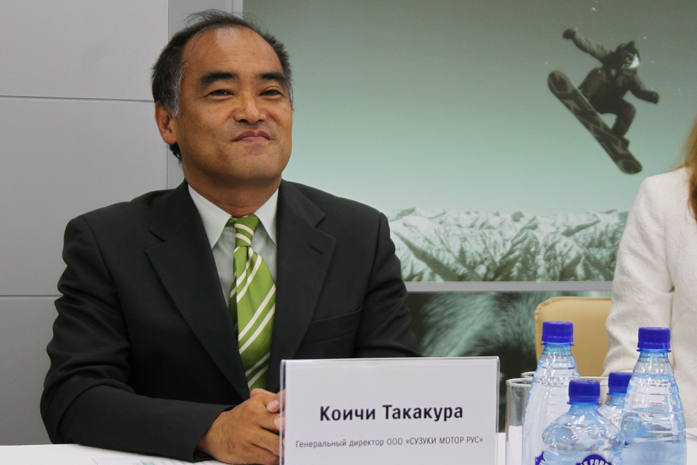 Генеральный директор ООО Сузуки Мотор Рус Коичи Такакура