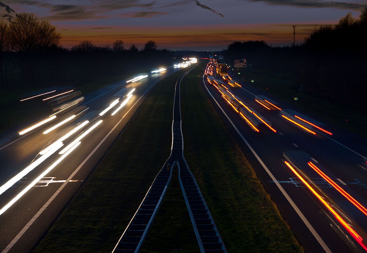 Пробка на трассе