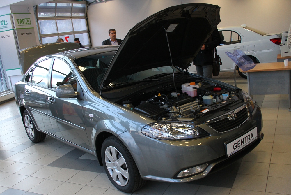 Презентация Daewoo Gentra в АСК-Авто