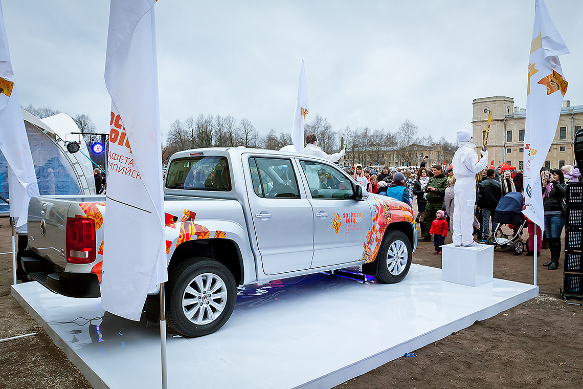 Эстафета Олимпийского огня Volkswagen 2013