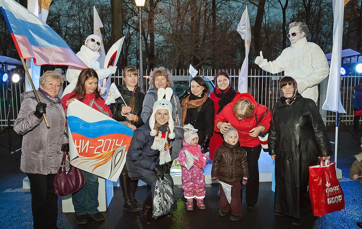 Эстафета Олимпийского огня Volkswagen 2013