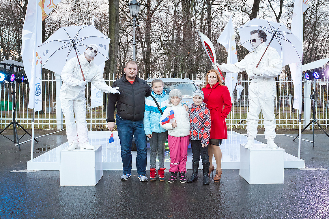 Эстафета Олимпийского огня Volkswagen 2013