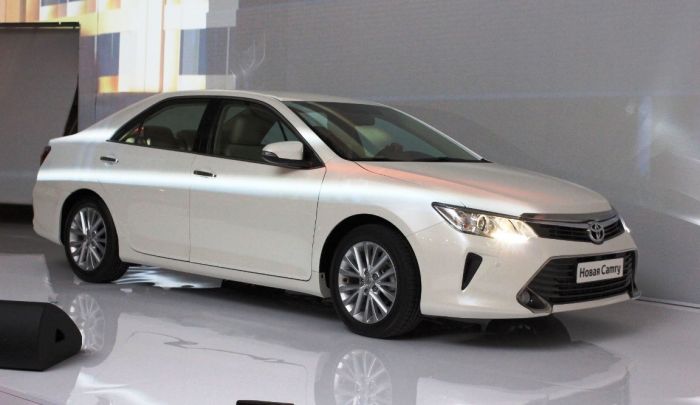 Новая Toyota Camry на ММАС-2014
