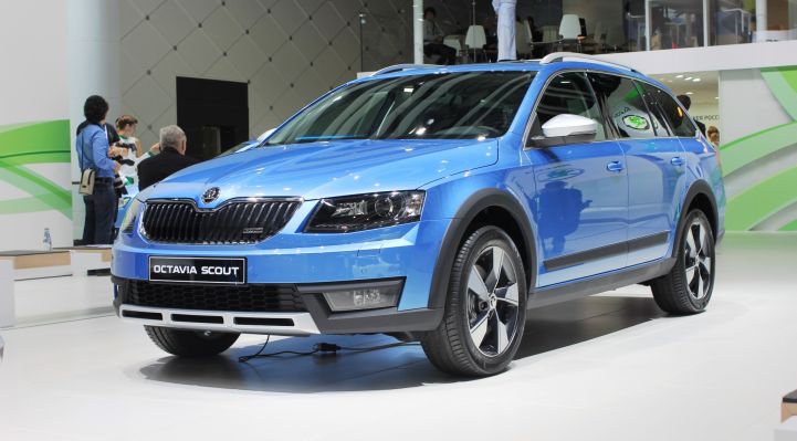 Skoda Octavia Scout на ММАС-2014