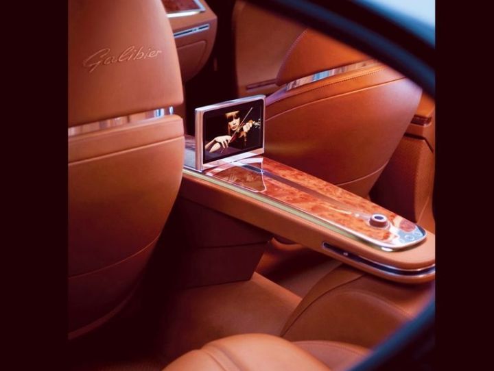 Bugatti Galibier салон зад