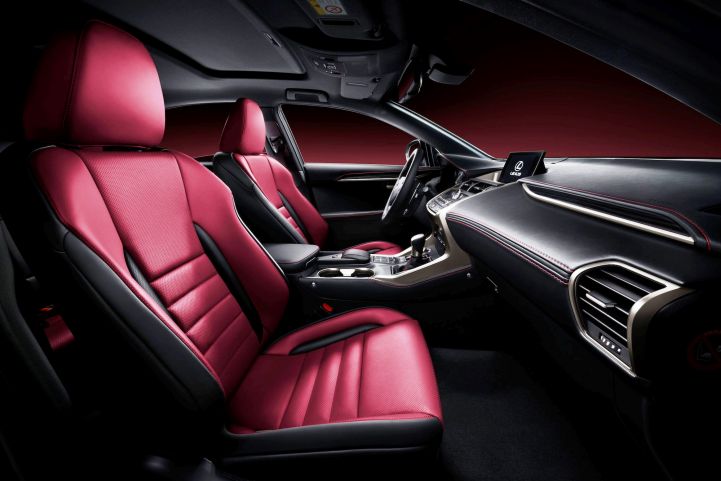 Новый Lexus NX200t interior