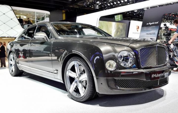Bentley Mulsanne Speed представили в Париже.