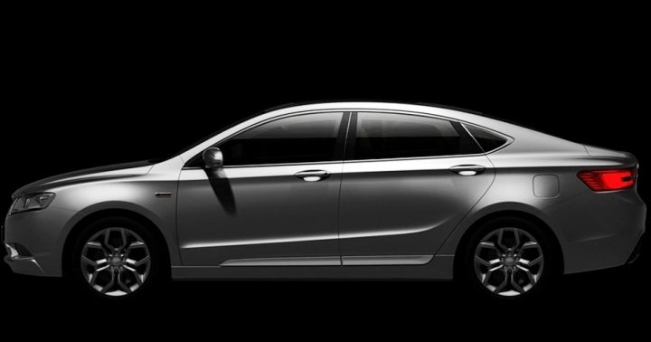 Миру показали певые изображения Geely GC9.