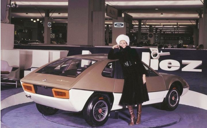 Парижский международный автосалон 1970 года.