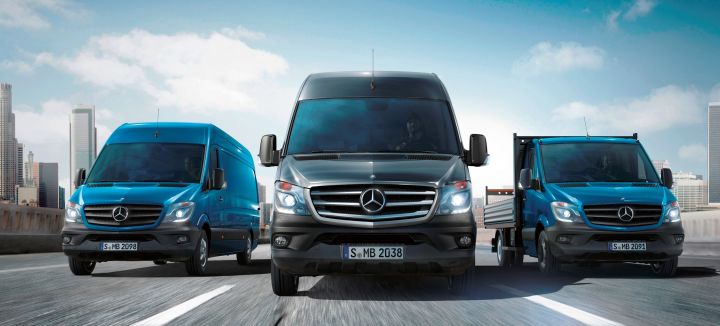 Российский спрос на фургоны Mercedes-Benz выросл более чем в 2 раза