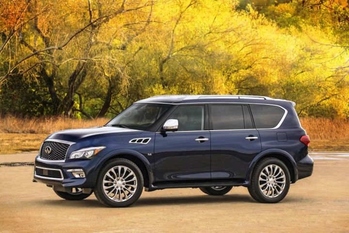 Infiniti QX80 нового поколения обзавелся новыми цветами