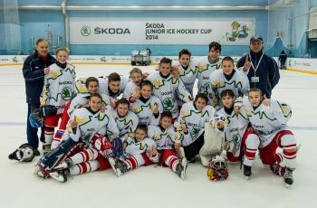 Поздравляем победителей SKODA Junior Ice Hockey Cup, представляющих ДЦ &laquo;Автомир Богемия&raquo;!