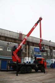 Очередной автогидроподъемник Socage TJ35 на базе КАМАЗ-43118