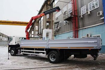 Надёжный кран Amco Veba 115 3s на базе Hino-500