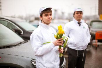 &laquo;Цветочный патруль&raquo; от АвтоСпецЦентра SKODA
