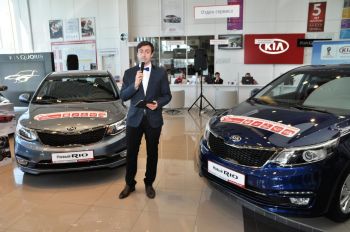 В Санкт-Петербурге презентовали новый Kia Rio