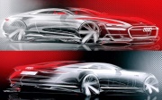 В Интернете появились первые тизеры концепт-кара Audi Prologue