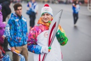 Максим Вирченко. Участие в Эстафете Олимпийского огня