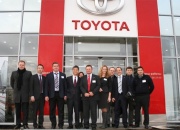Визит президента Тойота Мотор Такеши Исогая в «Тойота Центр Невский»