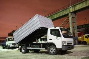Самосвал на базе Mitsubishi Fuso c надставными бортами Fuhrmann