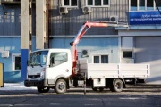 Удобный и надёжный кран-манипулятор на базе Nissan Cabstar